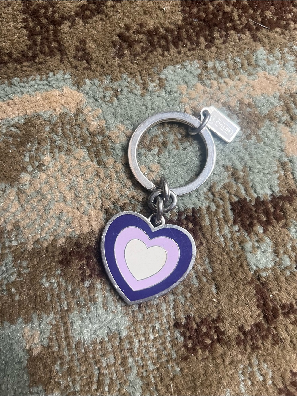 Coach keychain - vintage y2k